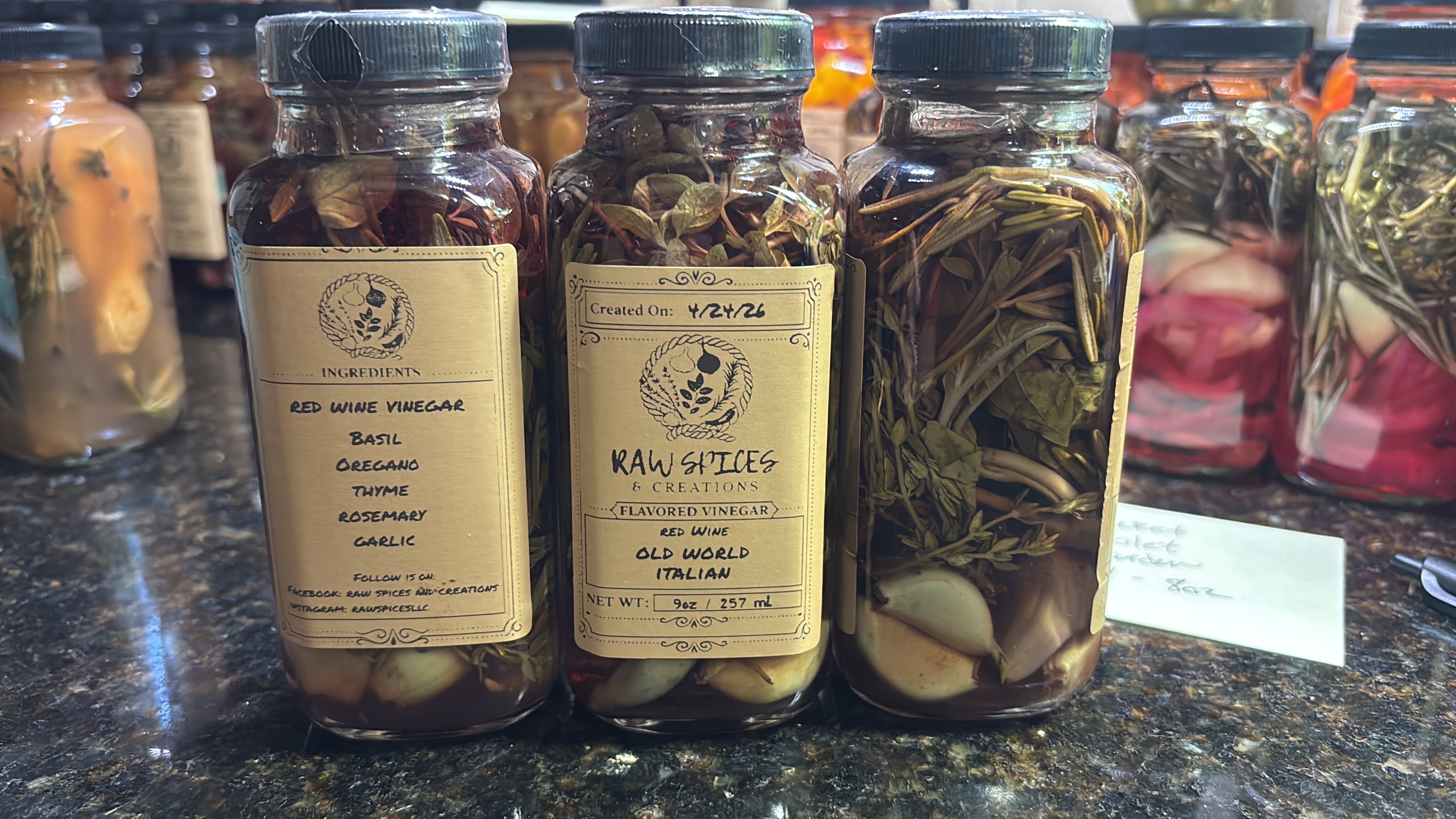 Southern Royal Tuscan, Greek & Old World Italian Vinegars